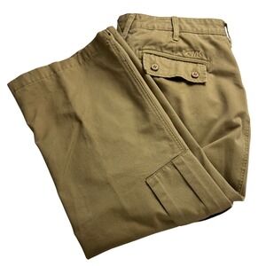 Mountain Khakis Womens Cargo Capri Pants Khaki Size 16 Cotton outdoor gorpcore